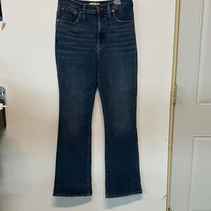 Madewell Indigo Straight Leg Jeans